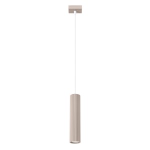 Lampa wisząca KARBON 1 taupe SL.1759 Sollux
