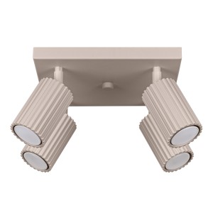 Plafon KARBON 4 taupe SL.1769 Sollux