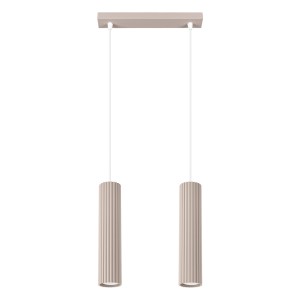 Lampa wisząca KARBON 2 taupe SL.1773 Sollux