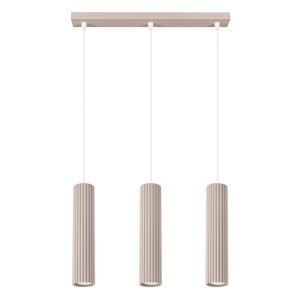 Lampa wisząca KARBON 3L taupe SL.1774 Sollux