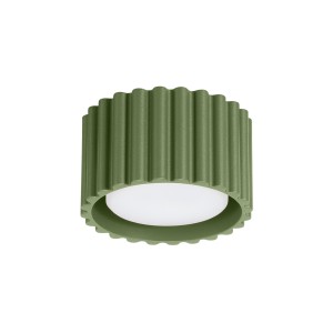 Plafon AURA 1 zielony oliwkowy Gx53 SL.1797 Sollux