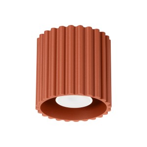 Plafon AURA 1 ochra czerwona GU10 SL.1799 Sollux