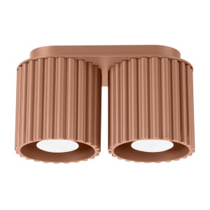 Plafon AURA 2 mocca GU10 SL.1805 Sollux