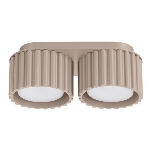 Plafon AURA 2 taupe Gx53 SL.1818 Sollux