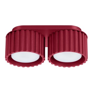 Plafon AURA 2 burgund Gx53 SL.1823 Sollux
