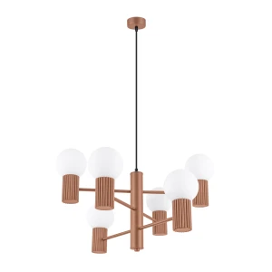 Żyrandol HALO 6 mocca SL.1834 Sollux