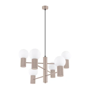 Żyrandol HALO 6 taupe SL.1836 Sollux