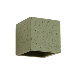 Kinkiet QUAD beton zielona oliwka SL.1843 Sollux