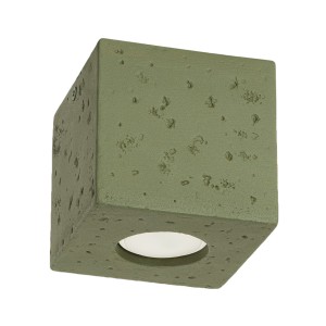Plafon QUAD beton zielona oliwka SL.1845 Sollux