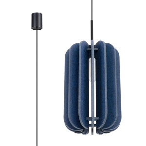 Lampa wisząca MULA 27 granatowa SL.1859 Sollux
