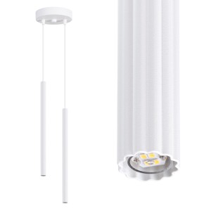 Lampa wisząca ARCHE 2P biała SL.1866 Sollux