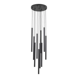 FERRO BLACK LAMPA WISZĄCA 10XG9 KOŁO 11492 TK Lighting