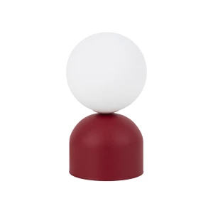 MIKI BURGUND LAMPKA NOCNA 1XG9 16216 TK Lighting