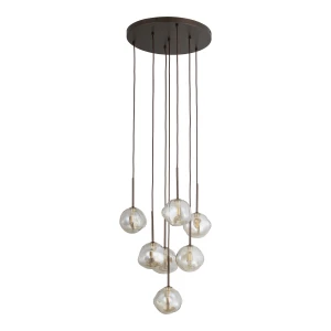 LAVA BROWN LAMPA WISZĄCA 7XG9 11328 TK Lighting
