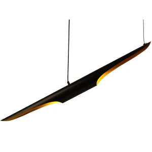 Lampa wisząca BLACK TUBE 100 cm - czarno złota tuba ST-0502-1 Step into Design