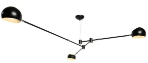 Lampa wisząca ASTRONOMY-3, 175 cm - czarna ST-5335B-3 BLACK Step into Design