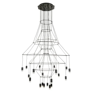 Lampa wisząca LINEA-20 czarna 120cm ST-5961-20 Step into Design
