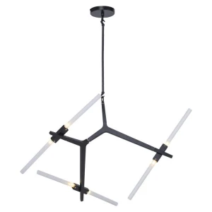Lampa wisząca STICKS-6 czarna ST-1001-6 black Step into Design