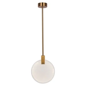 Lampa wisząca MARBLE LED marmurowo złota 24 cm ST-8950-24 Step into Design