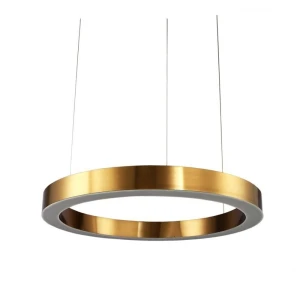 Lampa wisząca CIRCLE 40 - LED ring mosiądz szczotkowany  ST-8848-40 brass Step into Design