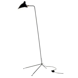 Lampa podłogowa CRANE-F1 czarna 160 cm F8701 Step into Design