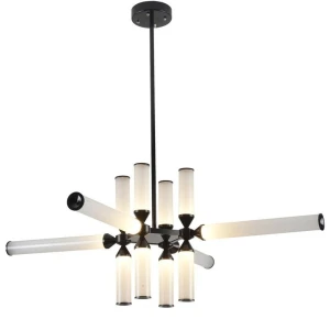 Lampa wisząca QUADRO-12 LED czarna  RH115-12P  Step into Design