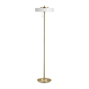 Lampa podłogowa ARTDECO 150 cm - biało - złota nowoczesna MF8872 white Step into Design