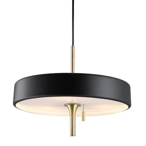Lampa wisząca ARTDECO 35 cm czarna MP8872 black Step into Design