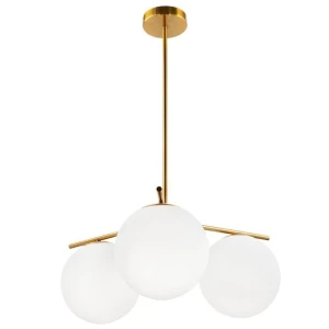 Lampa wisząca VENUS-3 mosiądz 60 cm  ST-5026-3 BRASS Step into Design