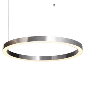 Lampa wisząca CIRCLE 100 cm - LED, ring nikiel szczotkowany ST-8848-100 NICKEL Step into Design