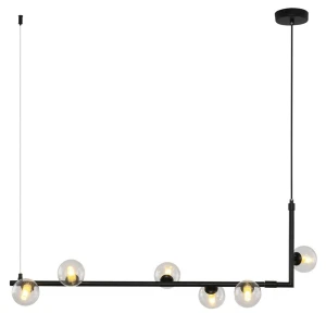 Lampa wisząca SIMPLY czarna 90 cm MP0096-6 Step into Design
