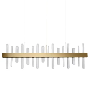 Lampa wisząca ARCTIC 100 cm złota MP0099 gold Step into Design
