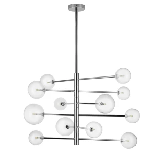 Lampa wisząca SOLA chrom 75 cm ST-5020-12 Step into Design