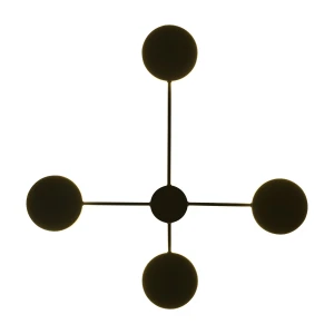 Lampa ścienna CLEX - 4 LED czarna 75 cm MW1134-750 Step into Design