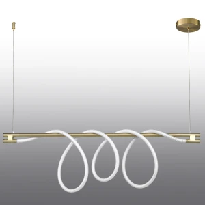 Lampa wisząca FANTASIA LONG LED złota 120 cm ST-9282P/L2 Step into Design