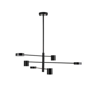 Lampa wisząca CLEX - 6P LED czarna 100 cm ST-8102P-6 Step into Design