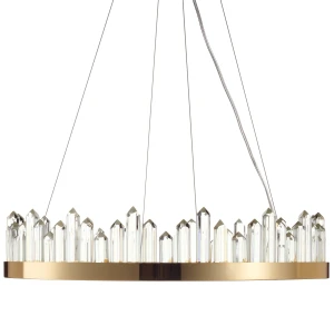 Lampa wisząca LUSSO LED złota 60 cm DN918 gold Step into Design