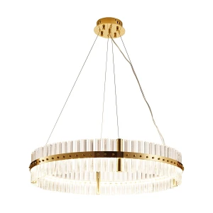 Lampa wisząca AURA 85 cm złoty połysk DN925-85 Step into Design