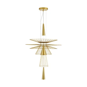 Lampa wisząca SUSSO L złota 60 cm  ST-8713P-L Step into Design