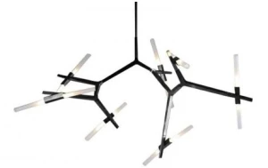 Lampa wisząca STICKS-14 czarna ST-1001-14 black Step into Design