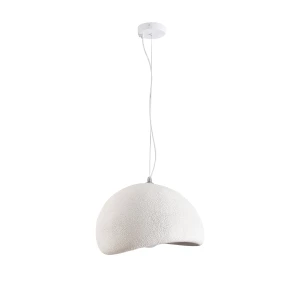 Lampa wisząca STONE 40 cm - biała  DN426-400 Step into Design