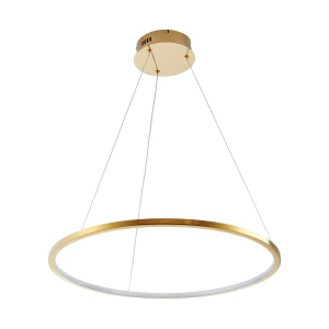 Lampa wisząca CIRCLE SLIM 60 cm - LED, ring złoty ST-10112P-D600 Step into Design