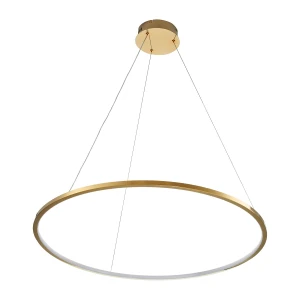 Lampa wisząca CIRCLE SLIM 80 cm - LED, ring złoty ST-10112P-D800 Step into Design
