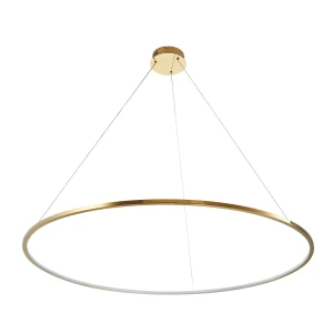 Lampa wisząca CIRCLE SLIM 120 cm- LED, ring złoty ST-10112P-D1200 Step into Design
