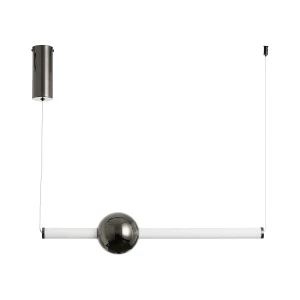 Lampa wisząca O-LINE 63 - LED, 63 cm, czarna ST-1688S-BK Step into Design