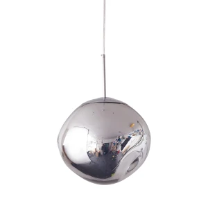 Lampa wisząca GLAM M srebrna 28 cm MP-1239-280 chrome Step into Design