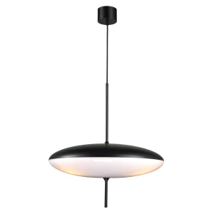 Lampa wisząca PIATTO 50 cm, biało czarna ST-9222P WB Step into Design