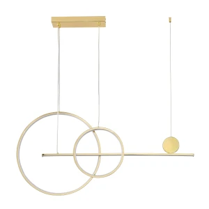 Lampa wisząca NEW AGE LED 120 cm - oprawa sufitowa złota MP0082-L120 gold Step into Design