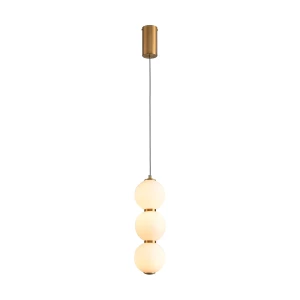 Lampa wisząca PERLA LED 12 cm, biała  ST-CP231222-3L gold Step into Design