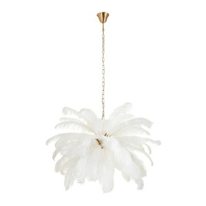 Lampa wisząca EMU 100 cm - pióra białe ST-DN127 white Step into Design